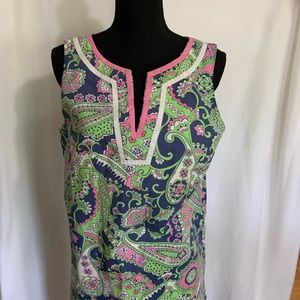 Vintage Lily Pulitzer sleeveless shift dress GUC